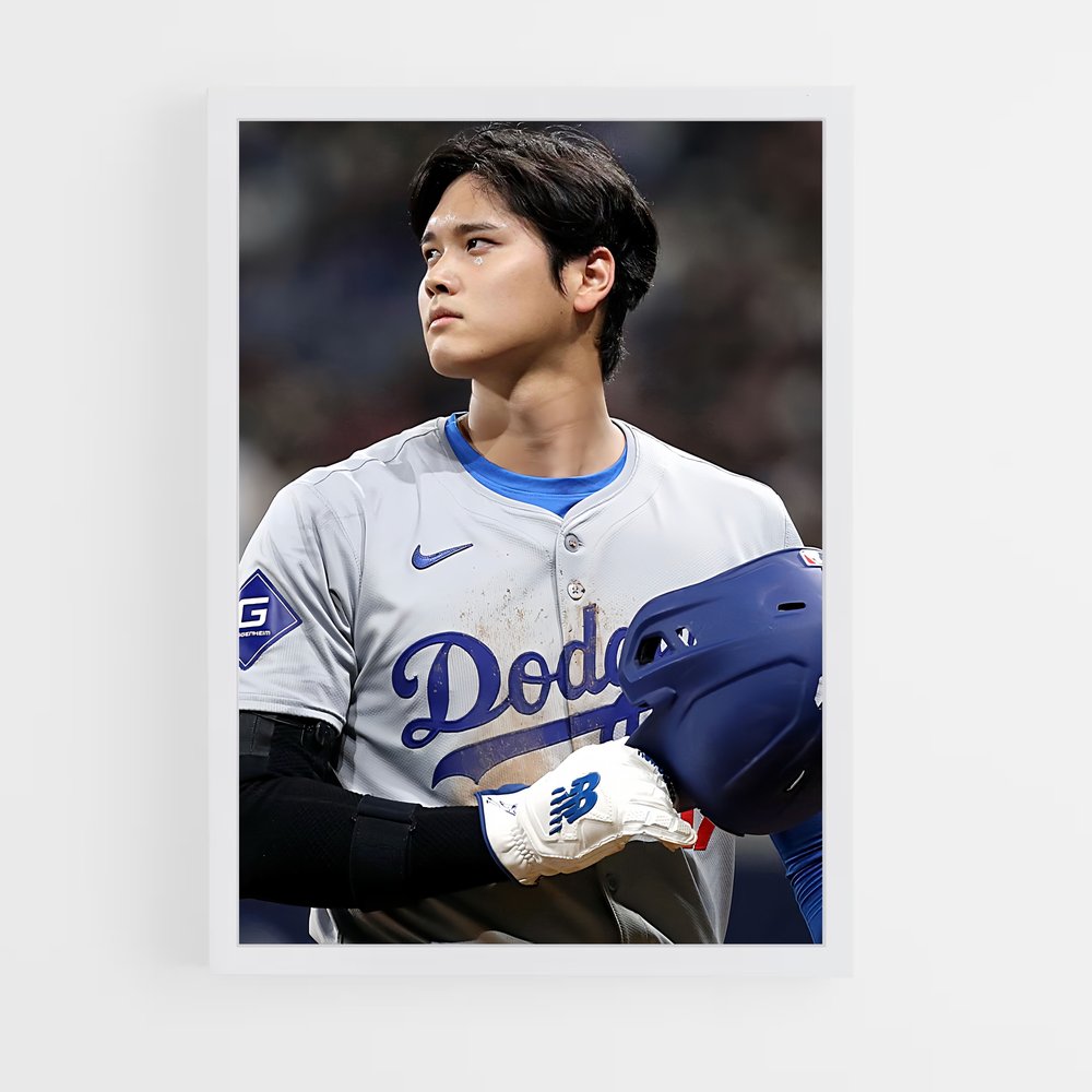 Poster Shohei ohtani prodige – affiche Baseball (vue 3)